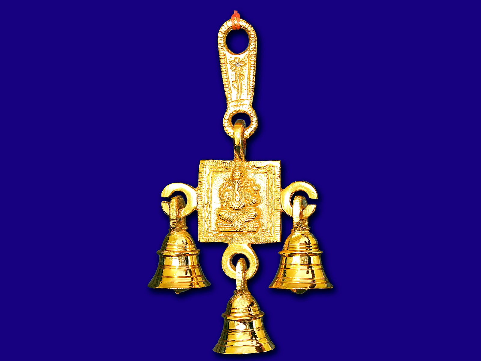 Gold-plated temple accessory